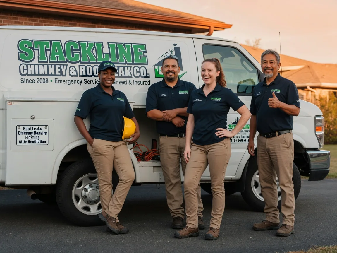 Chimney flashing repair company in Gilead, NE